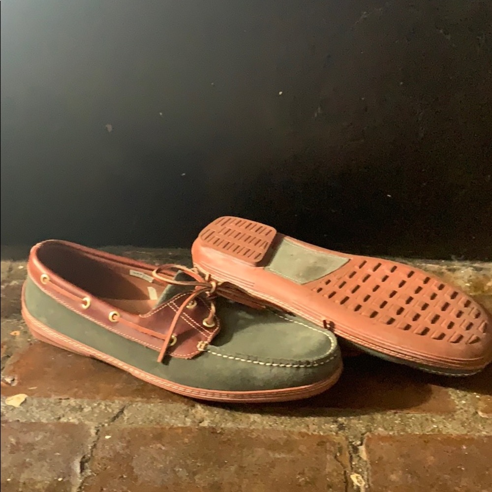 James Davis Memphis boat shoes size 12